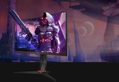 AOC renueva su catálogo de monitores gaming con cuatro nuevos modelos curvos con panel VA Full HD a 165 Hz de 24 y 27 pulgadas