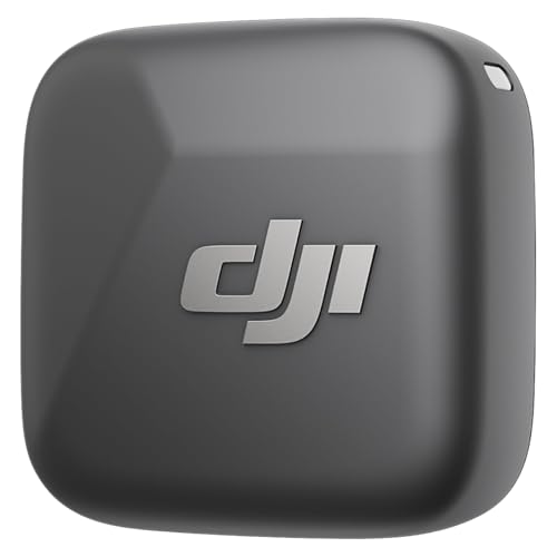 DJI Mic Mini Transmisor (Infinity Black), micrófono inalámbrico,  Audio de Alta Calidad, cancelación de Ruido