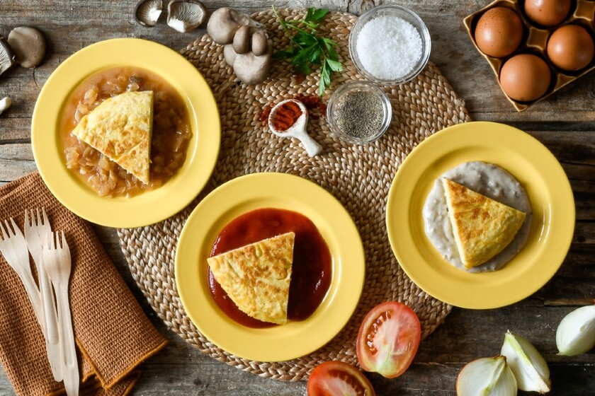 3 salsas para preparar tortilla en salsa y no repetir