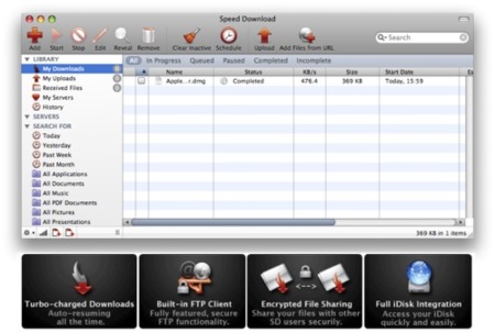 Actualizaciones menores de Speed Download