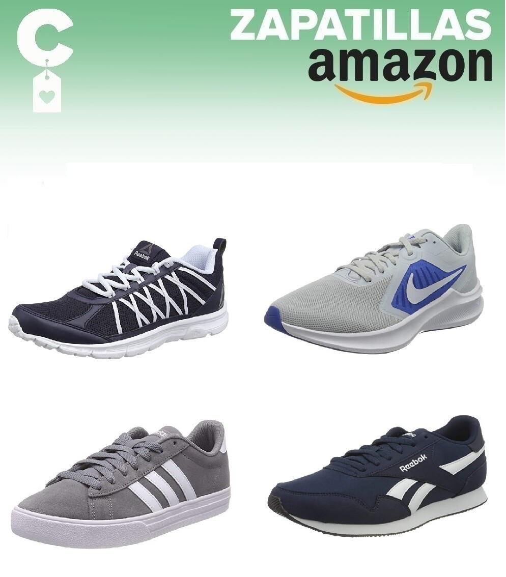 Chollos en tallas sueltas de  zapatillas Nike, Reebok y Adidas por menos de 40 euros en Amazon