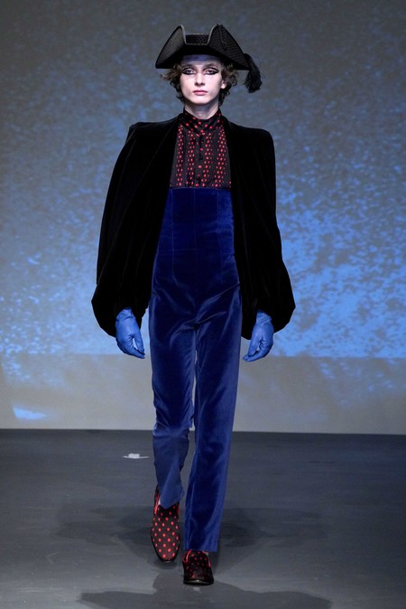 El ballet y el flamenco llegan a la semana de la moda de Nueva York en el desfile de invierno de Palomo Spain