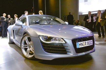 Audi R8 en el Paris Motor Show