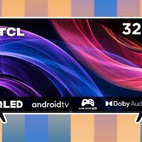 Esta pantalla QLED de 32 pulgadas ahora se consigue con 179 pesos al mes: tiene sistema Android y es ideal como TV de cocina o recámara