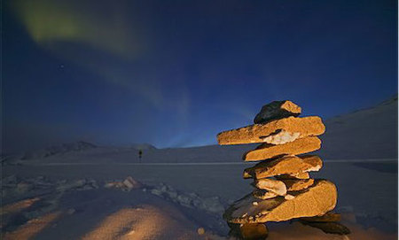 ¿Qué son los inukshuk? 