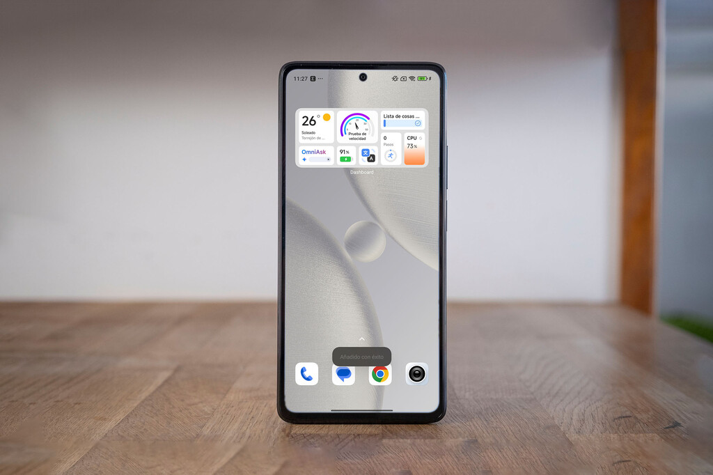 Estoy enamorado del nuevo Widget que ha lanzado Xiaomi en HyperOS: ya es un fijo en la pantalla de inicio de mi móvil 