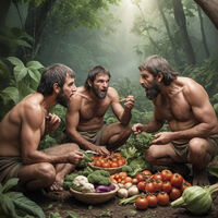 La dieta paleo es un fiasco: nuestros ancestros eran básicamente vegetarianos