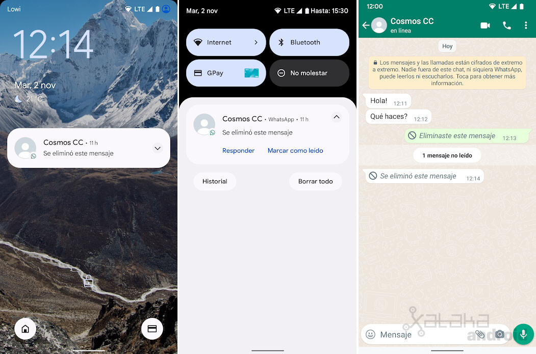 Cómo eliminar un mensaje de WhatsApp para que nadie lo vea