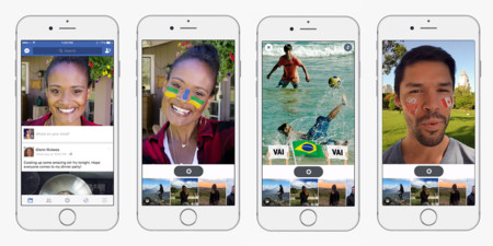 Facebook sigue acercándose a Snapchat añadiendo las máscaras a sus vídeos en directo