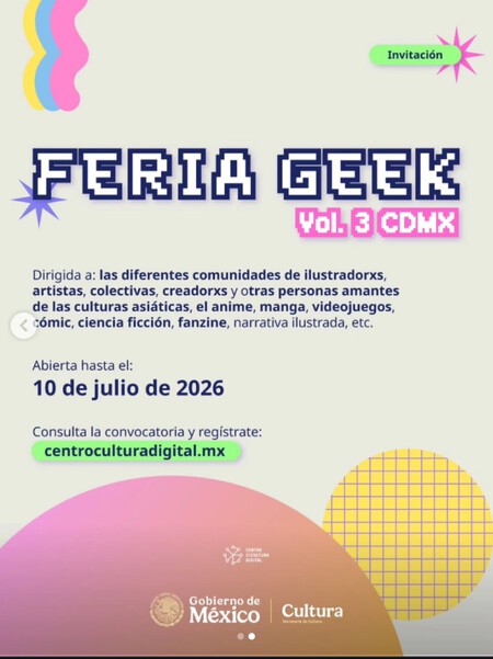 Feria Geek Gobierno Mexico Fechas