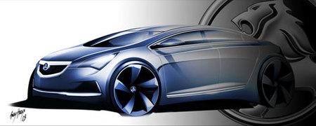 Boceto del nuevo compacto de Holden