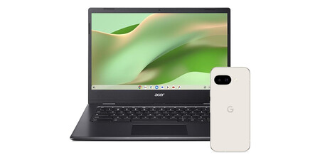 Google Pixel 9a Acer Chromebook 314
