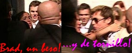 Brad Pitt acosado en Venecia