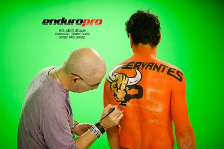 Iván Cervantes Body Painting