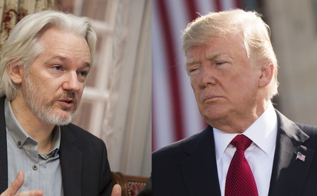 La defensa de Assange afirma que Trump ofreció indultarle si negaba la implicación rusa en la filtración de correos demócratas