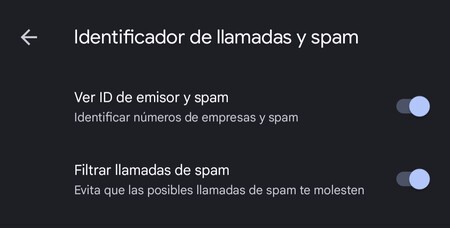 Llamadas Spam Android