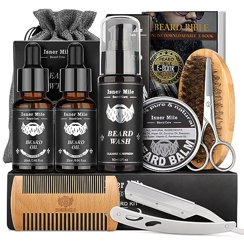 Kit Barba para Hombre, Kit Cuidado Barba Completo