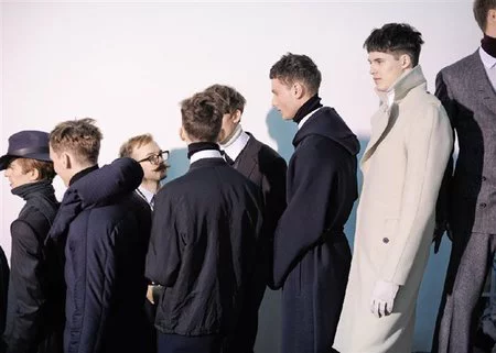 Lanvin Otoño-Invierno 2011/2012 en la Semana de la moda de Paris, las fotos de backstage