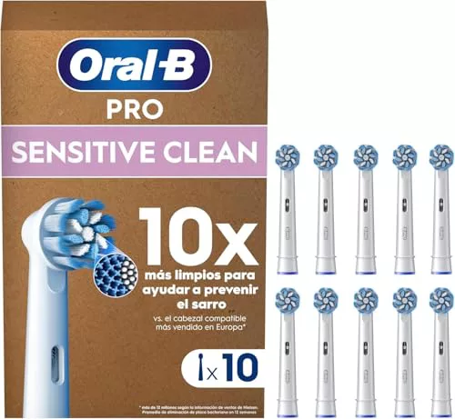 Oral-B Pro Sensitive Clean Recambios Originales para Cepillo de Dientes