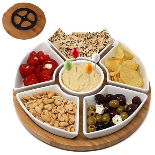 PLATEYTR Bandeja Aperitivos con Tapa