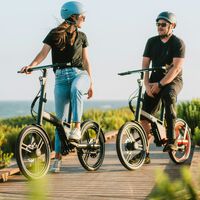 Carrefour rebaja a mitad de precio la bicicleta eléctrica plegable con gran autonomía y que puedes llevar a todas partes