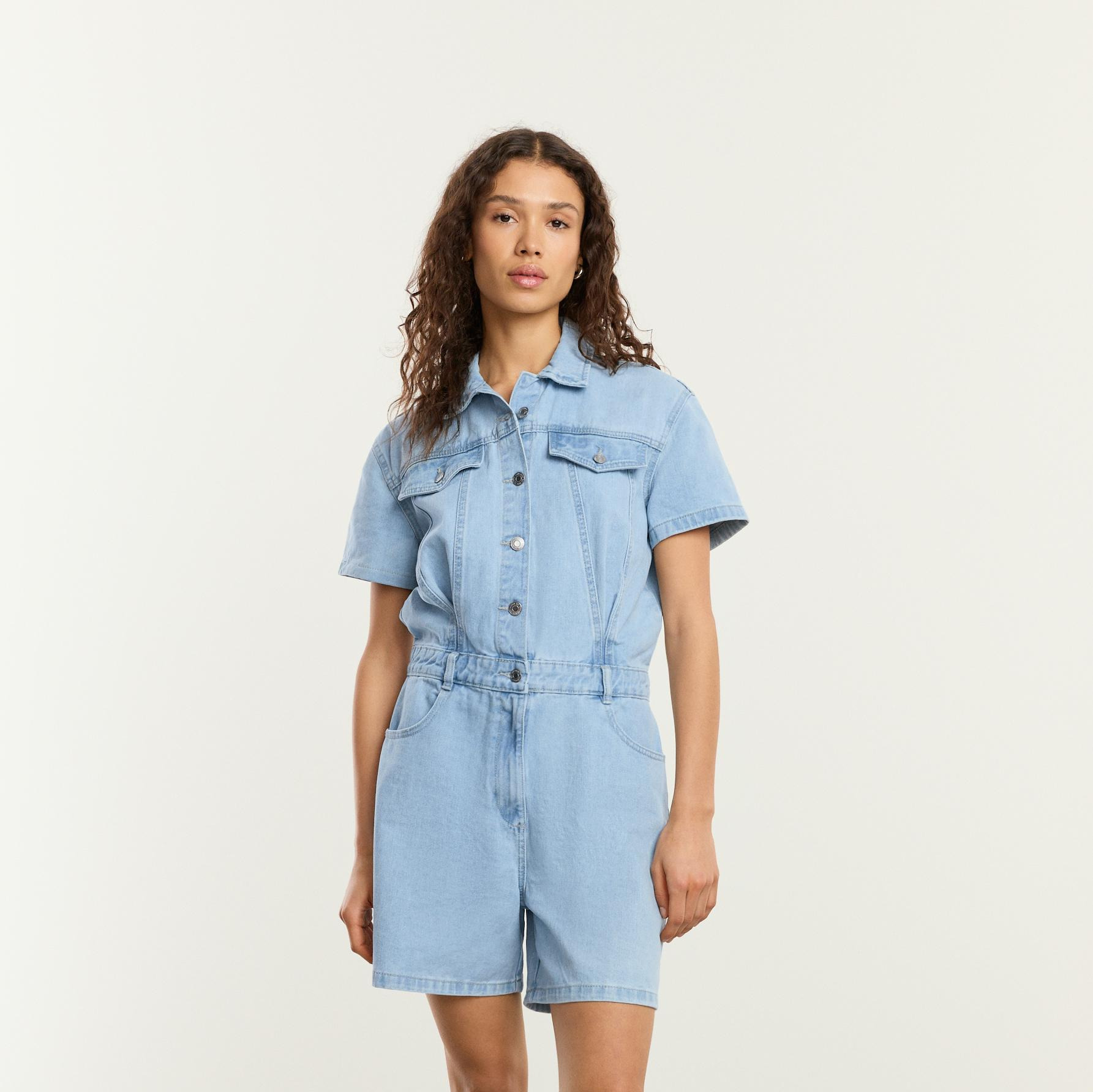 Mono corto denim