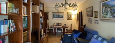 El propietario de esta vivienda del centro de Bilbao creía que había demasiadas habitaciones: en la reforma se  eliminaron varias de ellas y se abrió un gran espacio de día