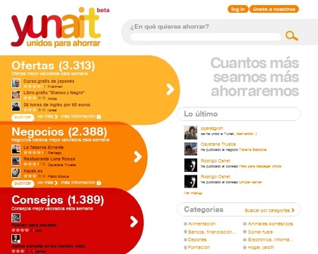 Yunait, la red social del ahorro