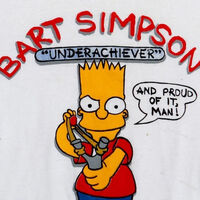 Bart Simpson causó el pánico moral a inicios de los 90 en Estados Unidos. La culpa fue de una camiseta que ahora nos parecería inofensiva