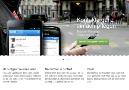Tuenti comienza su expansión internacional abriendo su red en Alemania