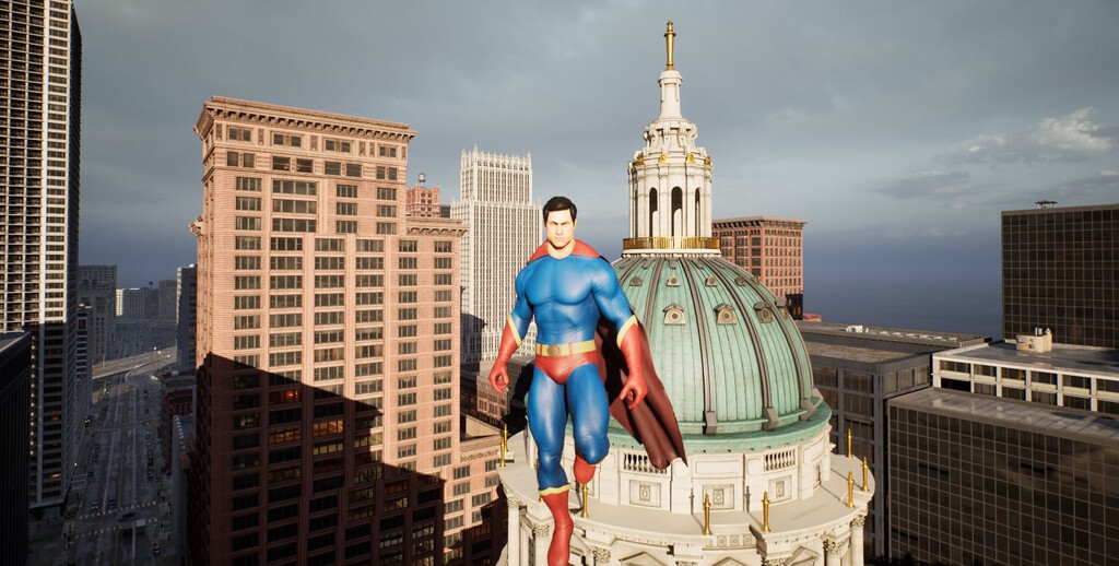El último hijo de Krypton ya está en Unreal Engine 5, pero para volar con Superman te hará falta un ordenador de la NASA El último hijo de Krypton ya está en Unreal Engine 5, pero para volar con Superman te hará falta un ordenador de la NASA