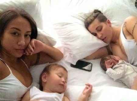 Lesbian Couple Pregnancy Family Photography 6