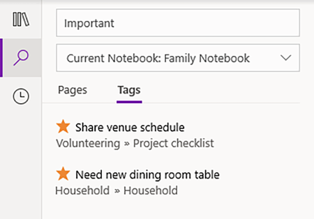 Onenote Buscar
