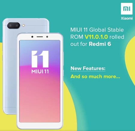 Redmi 6 Actualizacion