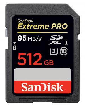SDXC Sandisk Extreme Pro 512 GB, nueva tarjeta pensada para el 4K