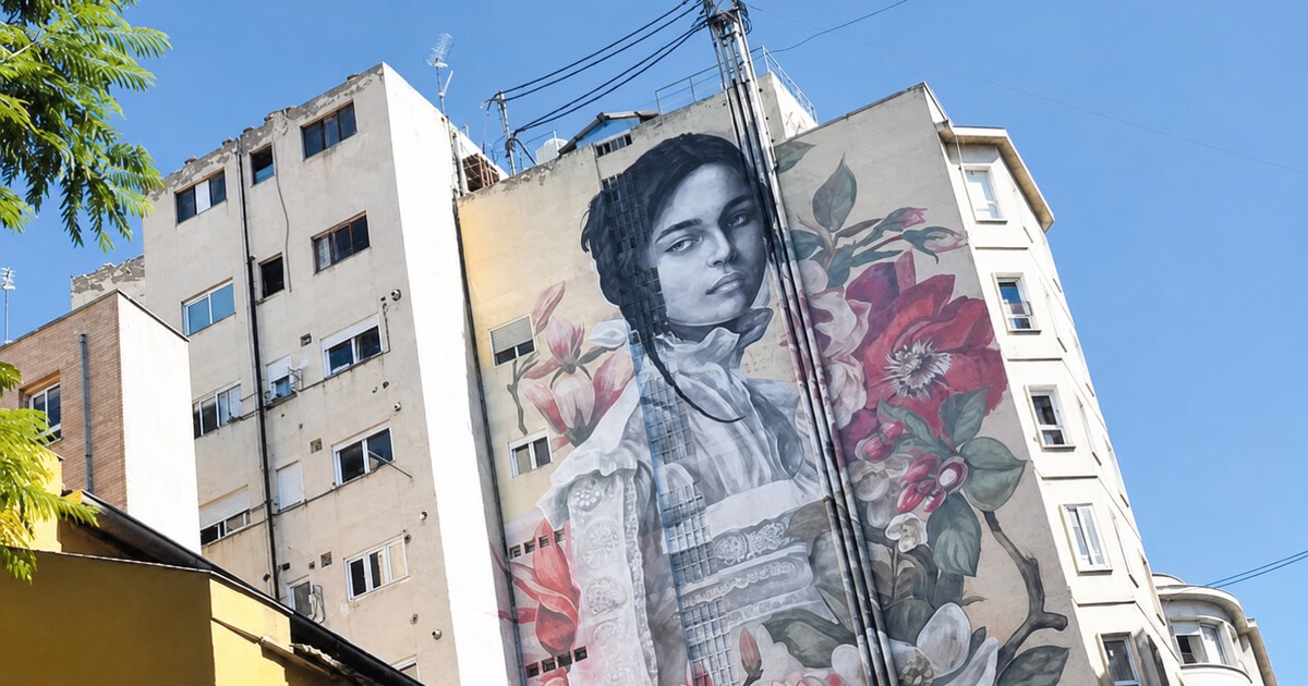 Cuando el arte urbano te quema la casa: retiran un mural en Murcia por elevar las temperaturas de las viviendas 10 grados