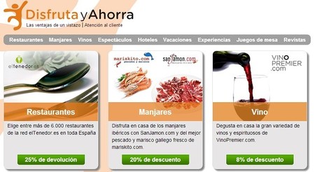 DisfrutayAhorra, una app que ofrece descuentos en reservas de hoteles y restaurantes