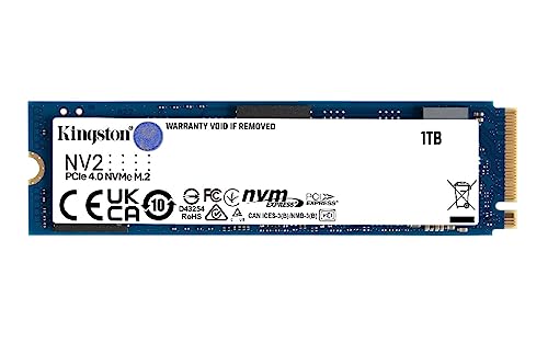 Kingston NV2 NVMe PCIe 4.0 SSD 1000G M.2 2280 -SNV2S/1000G