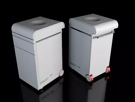 Moving Kitchen, mini cocina portátil para espacios pequeños