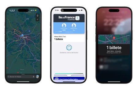 En paris hasta el iPhone es la tarjeta de transporte público, integrada perfectamente en Wallet. Algo único en Europa