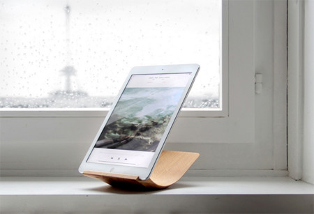 Yohann, el dock para iPad Air 2 hecho de madera