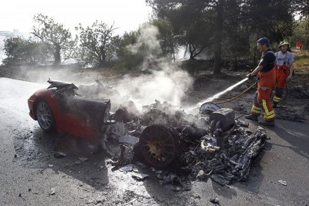 Ferrari 360 de Éver Banega