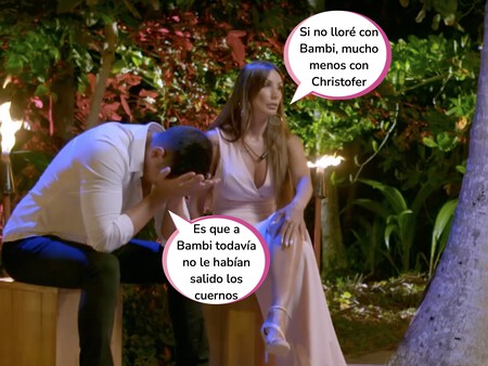 Final 'La Última Tentación': Christofer rompe en la hoguera con Fani Carbajo, que ni corriendo con desgana gritando su nombre consigue recuperarlo (de momento)