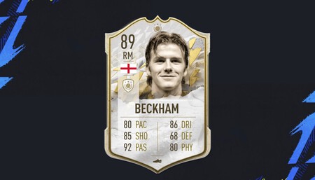 FIFA 22: cómo conseguir la carta icono David Beckham en Desafíos de Creación de Plantillas