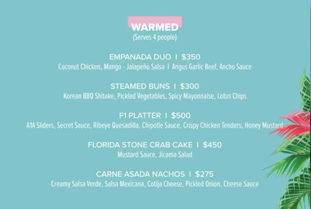 Comer en el GP de Miami es absurdamente caro: nachos y ensadas por mucho más de 2,000 pesos