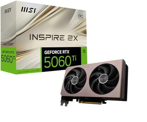 MSI GeForce RTX 5060 Ti 16G Inspire 2X OC 
