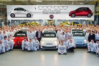 Fiat ha fabricado 1.000.000 de 500 en Europa 
