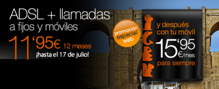 Orange mejora su promoción de ADSL igualando la duración del periodo promocional a la permanencia