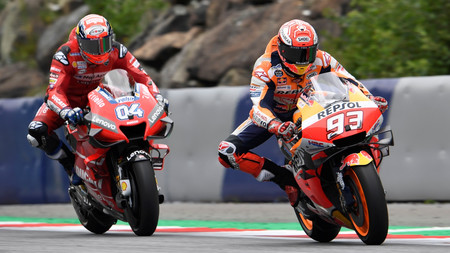 Marquez Dovizioso Austria Motogp 2019