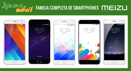 Así queda el catálogo completo de smartphones Meizu tras la llegada de nuevo Meizu M3 Note
